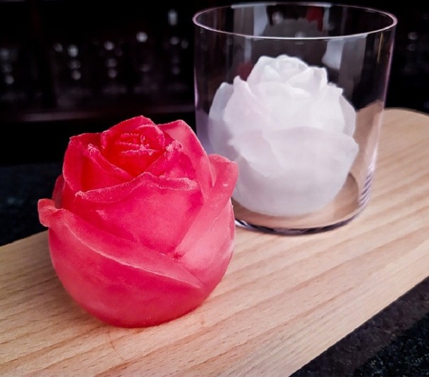 Forma na led ve tvaru růže L