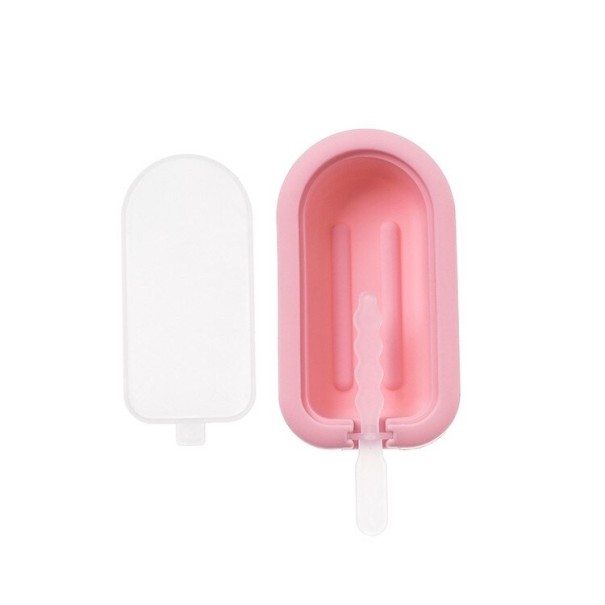 Forma silikonowa na popsicle różowy