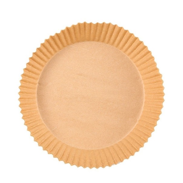 Formas descartáveis para fritadeira de ar 20 cm amarelo