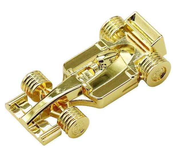 Formel-USB-Stick golden 8GB