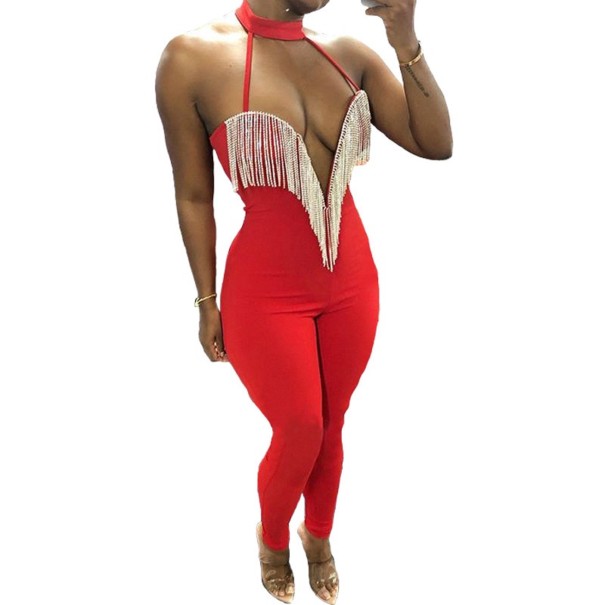 Formell jumpsuit för kvinnor A2058