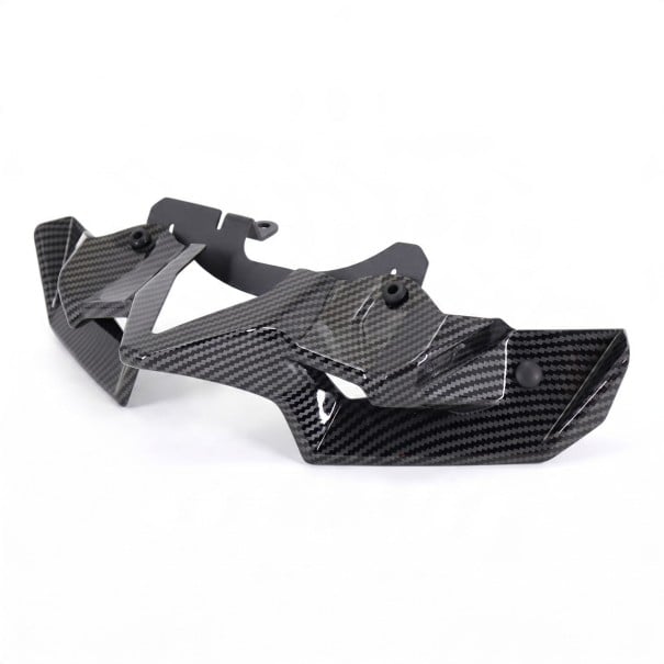 Forreste aerodynamiske spoiler Kawasaki Z900 2020-2022 Winglets under forlygten Med metalbeslag Kulfiber Sort Motorcykeltilbehør 1