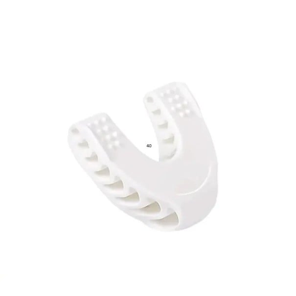 Fortalecedor de mandíbula de silicona en diferentes niveles de resistencia para un entrenamiento eficaz de los músculos faciales blanco