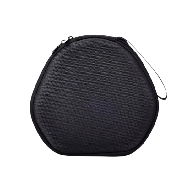 Förvaringsfodral för AirPods Max, Bluetooth, hårt bärbart trådlöst hörlurar, stöttålig, vattentålig, dammtålig, 21,5 cm x 23 cm x 6,2 cm svart