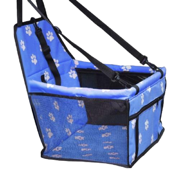 Fotelik samochodowy dla psa 42 x 33 x 24 cm niebieski Fotelik samochodowy dla psa 42 x 33 x 24 cm niebieski