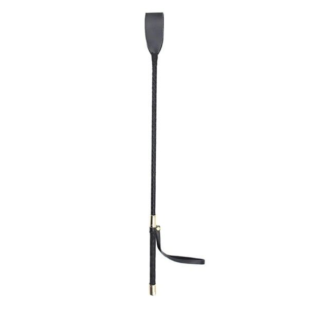 Fouet équestre 54 cm en cuir PU Fouet d'entraînement antidérapant pour chevaux Courses Performance Utilisation extérieure Accessoires équestres 1