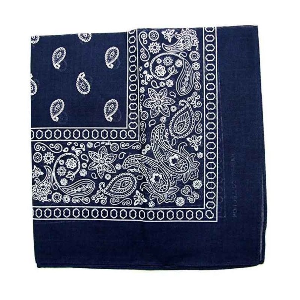 Foulard de cowboy pour enfants bleu foncé
