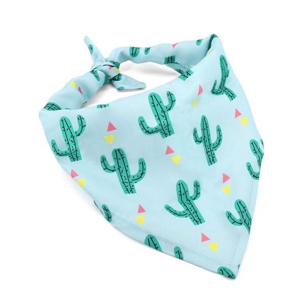 Foulard per cani C870 azzurro 60 cm