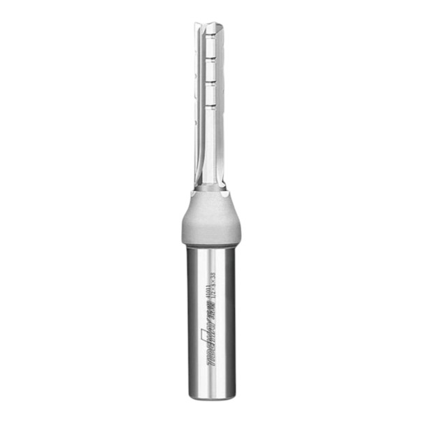 Fraise prolongée pour rainures 8 x 40 mm Tige 12,7 mm 1/2 pouce Tri-bord TCT Carbure droit Fraise CNC Argenté Bois et panneaux épais 1