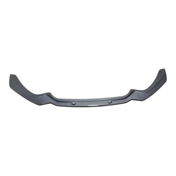 Framspoiler till stötfångare, 3-delad lipa med diffusor, ABS plast, kolfiberutseende, svart, för serie 1 F20 F21 M-paket facelift 2015–2019 1