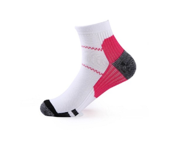 Frankie kompressionsstrømper rosa S/M