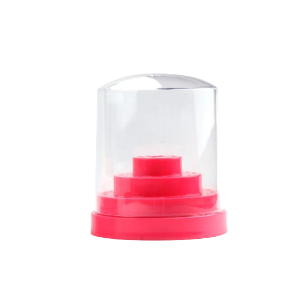 Freesmachinestandaard 9,1 x 7,8 cm donkerroze
