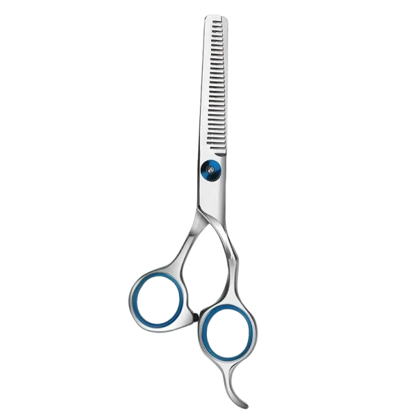 Frisørudtyndingssaks i rustfrit stål 16,5 cm Professionel hårklippesaks med savtakker Barbertilbehør 1