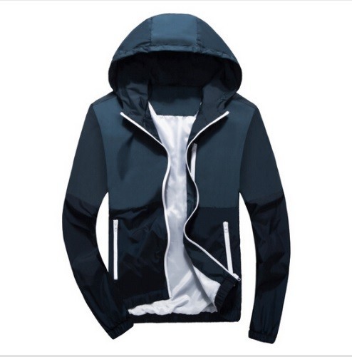 Frühlings-/Herbstjacke der Marke für Herren dunkelblau XL