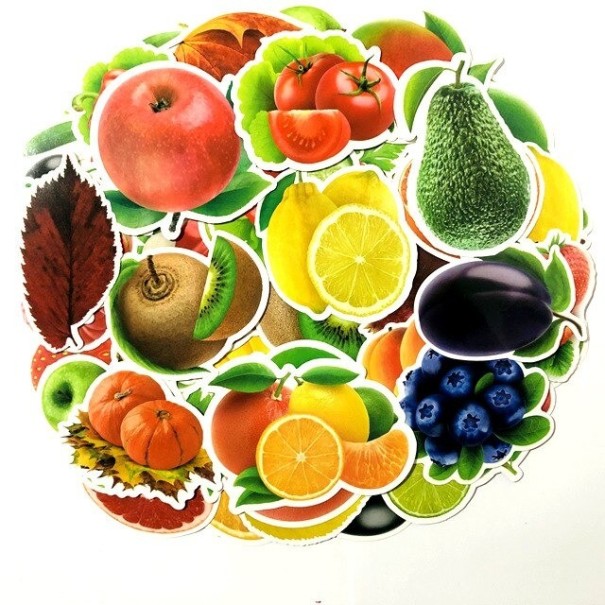 Fruitstickers 50/100 stuks 2