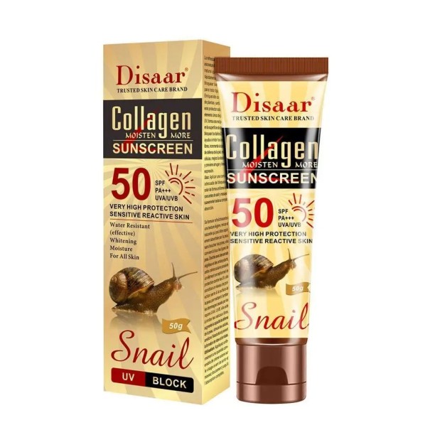 Fugtgivende solcreme til ansigtet SPF50 PA+++ Vandfast solcreme 50 g 1