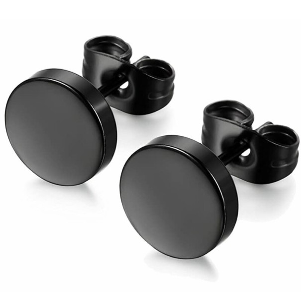 Fülbevaló G2504 fekete 7 mm