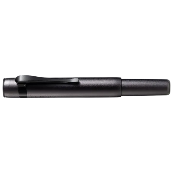 Füllfeder Hongdian kompakte Spitze 0,36 mm Länge 10,5 cm Tintenroller Metall-Design für Schule Büro tägliches Schreiben grau