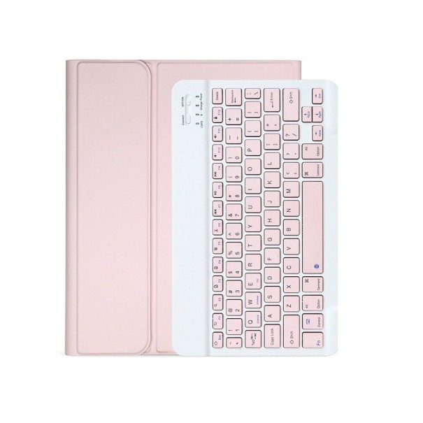 Funda con teclado para Apple iPad 10.2&quot; (2021/2020/2019) rosa