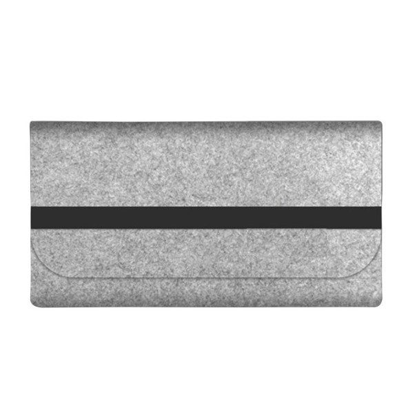 Funda con teclado y cubierta protectora para Logitech K380 gris claro