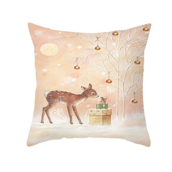 Funda de almohada con temática navideña 1