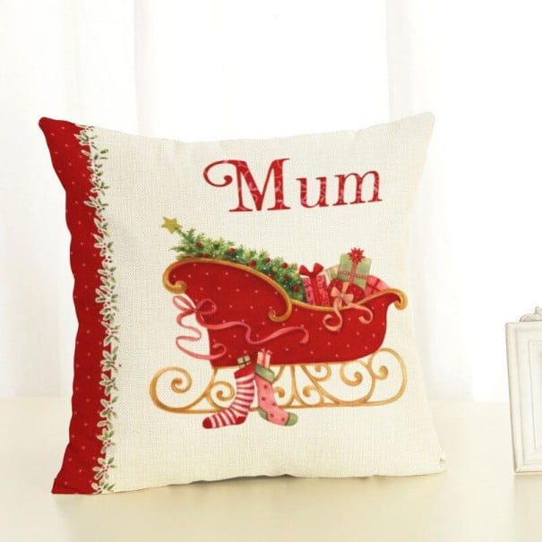 Funda de almohada navideña A2 4