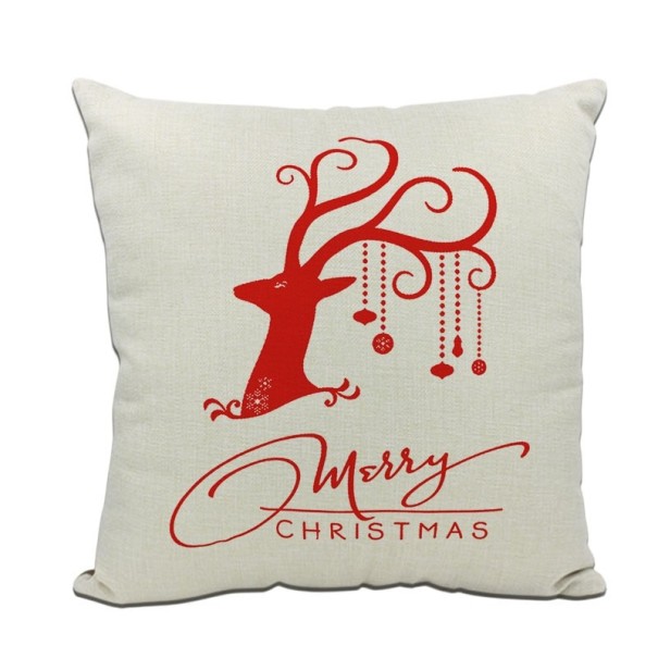 Funda de almohada navideña Navidad 9
