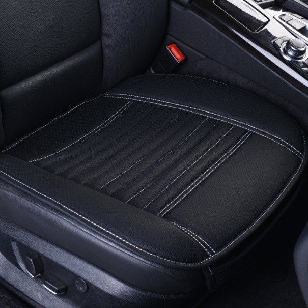 Funda de coche para asiento delantero 2 uds. blanco