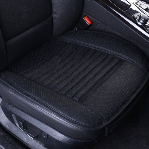 Funda de coche para asiento delantero 2 uds. negro