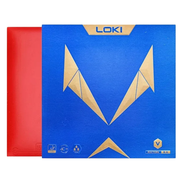 Funda de dos capas para paleta de ping pong con capa de goma pegajosa y esponja naranja de alta densidad para control y rotación precisos rojo