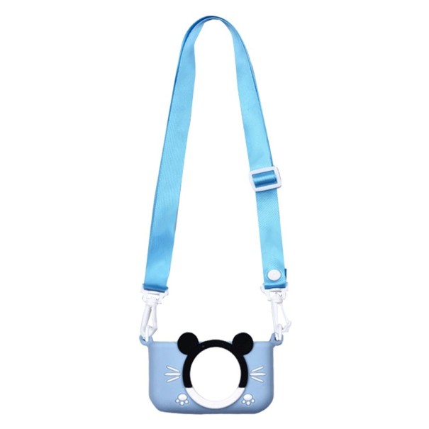 Funda de ratón para cámara infantil azul claro
