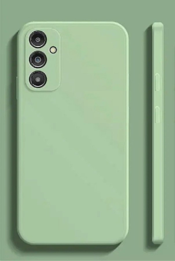 Funda de silicona para Samsung A04 verde