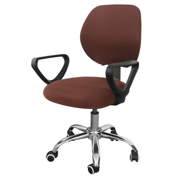 Funda de silla E2302 marrón oscuro