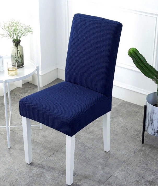 Funda de silla E2348 azul oscuro