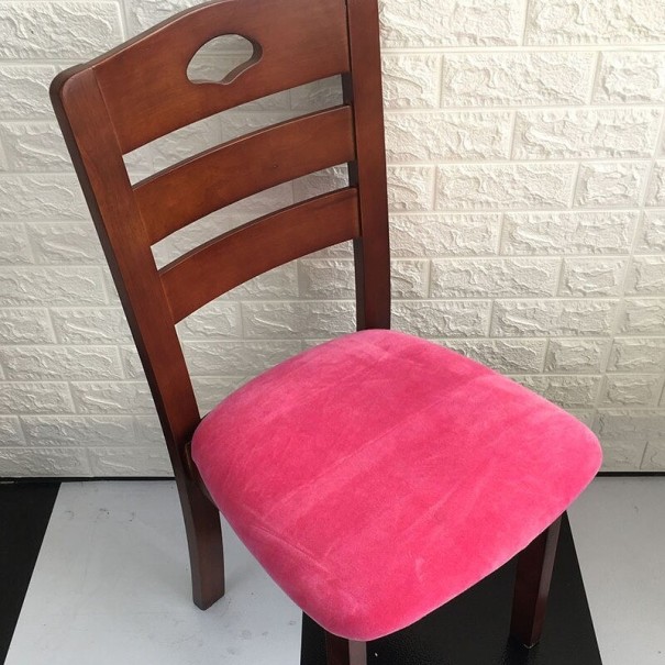 Funda de silla E2384 rosa oscuro