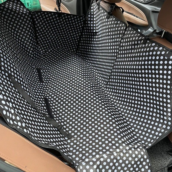 Funda para asiento trasero de coche para perro 2
