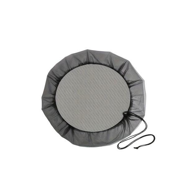 Funda para barriles de lluvia 60 cm Malla para tanques de agua de lluvia Funda protectora con cordón ajustable Recipientes para la recolección de agua de lluvia 1