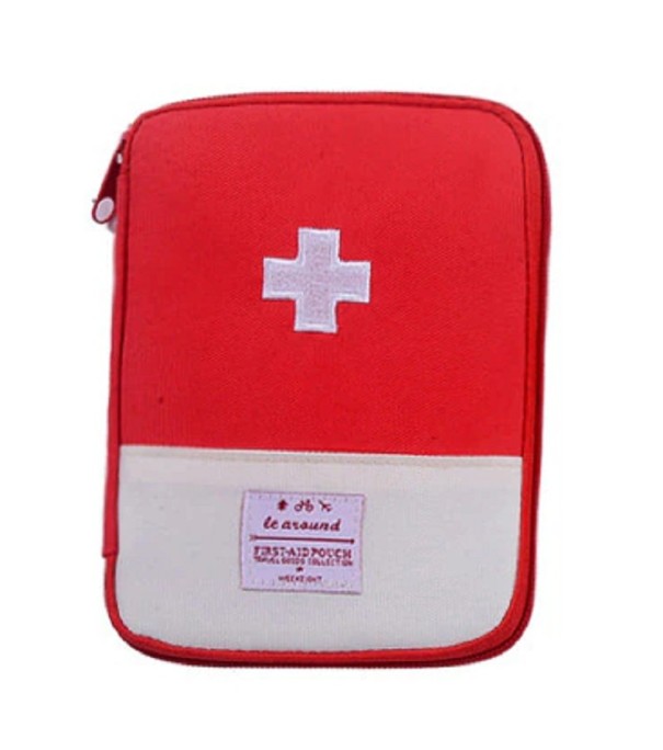 Funda para botiquín de primeros auxilios rojo L