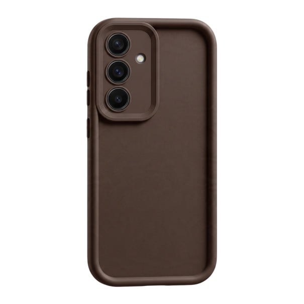 Funda para Samsung Galaxy S25 Ultra con protección de cámara y bordes reforzados de silicona Funda suave para teléfono para uso diario café