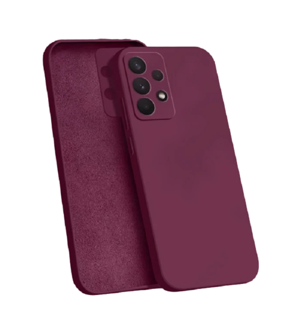 Funda protectora de silicona para Samsung Galaxy S23 B2015 rojo