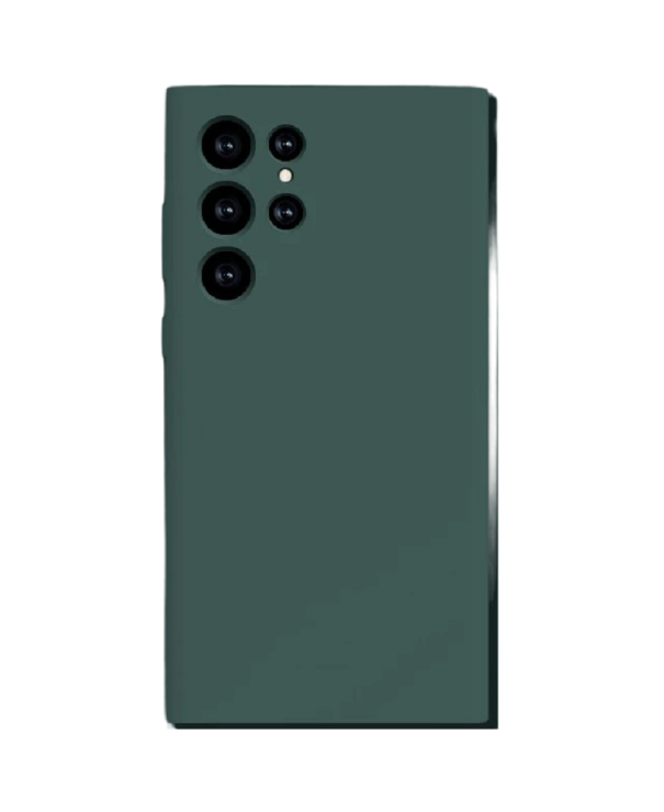 Funda protectora de silicona para Samsung Galaxy S23 B2039 verde