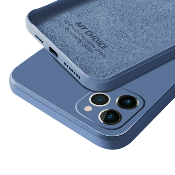 Funda protectora de silicona para Samsung Galaxy S9 Plus azul