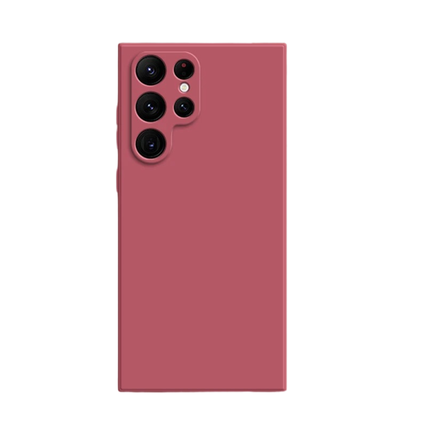 Funda protectora de silicona para Samsung S20 FE B2059 burdeos