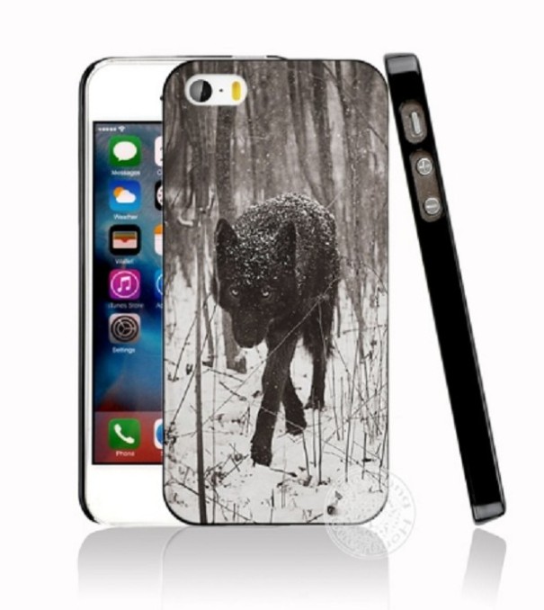 Funda protectora para iPhone - Lobos 4S 8