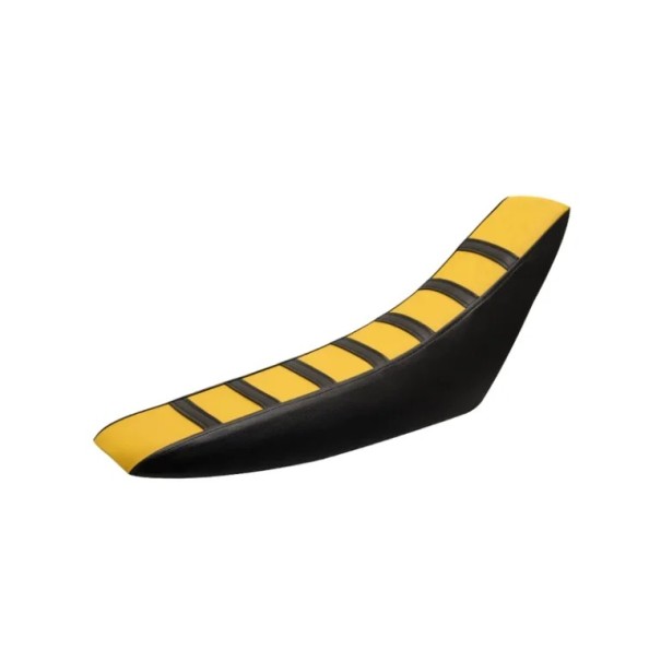 Funda universal para asiento de moto y scooter Antideslizante impermeable cubierta elástica para asiento Variantes de color amarillo