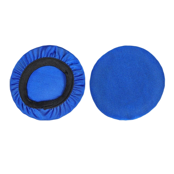 Fundas higiénicas para auriculares 8 cm 4 uds. azul