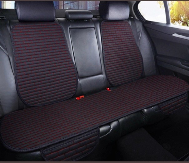 Fundas para asientos traseros de coche Z161 rojo