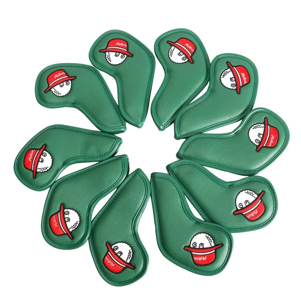 Fundas para cabeza de hierro 10 uds. verde
