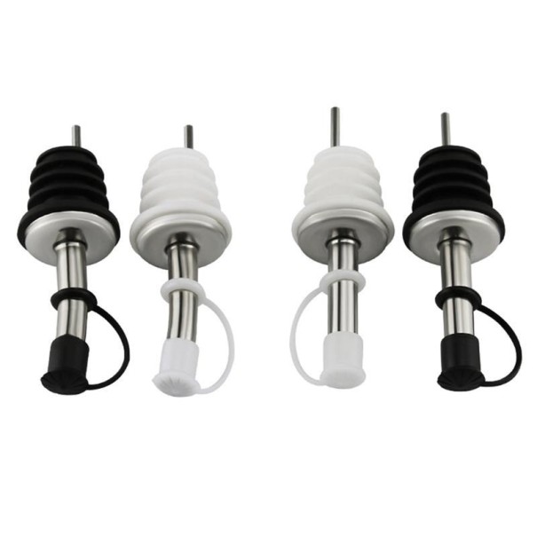 Funil para garrafa com tampa 4 unid 1