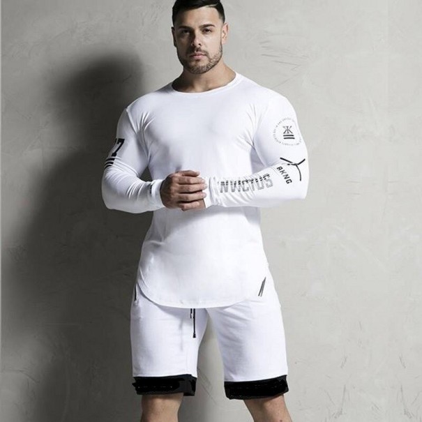 Funktionell T-shirt herr F1771 vit S 2